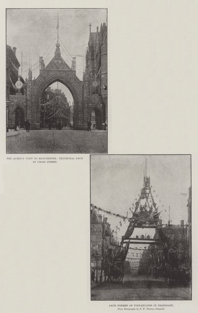 マンチェスターへの王室訪問 作： English Photographer