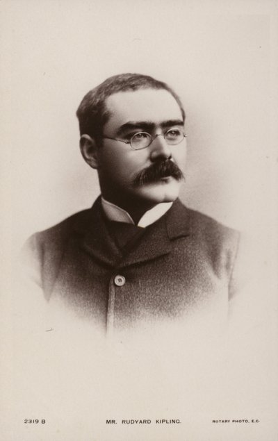 Rudyard Kipling（1865-1936）、英語の短編小説家、詩人、小説家 作： English Photographer