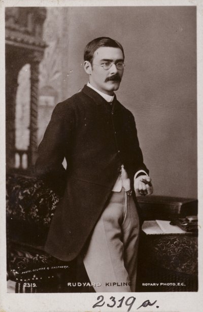 Rudyard Kipling（1865-1936）、英語の短編小説家、詩人、小説家 作： English Photographer