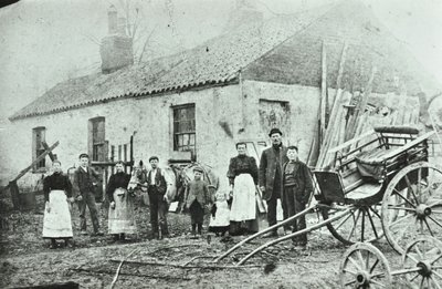 セントゴサードロード：ファームコテージ、1880 作： English Photographer