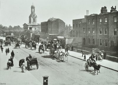 セントマークス、クラパムロード：ケニントンロード、1894 作： English Photographer