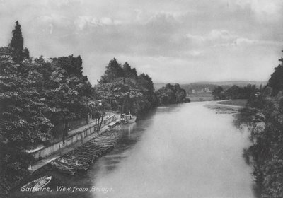 Saltaire, View from Bridge (bw photo) 作： English Photographer
