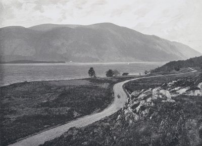 スコットランドLoch Lochy (白黒写真) 作： English Photographer