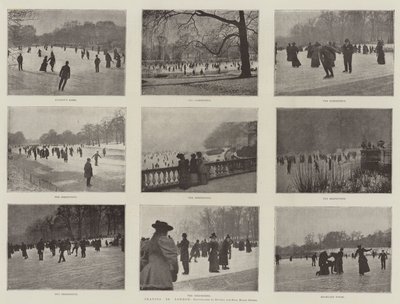 ロンドンでスケート 作： English Photographer