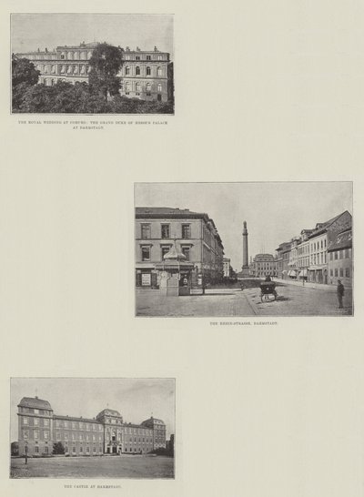 ダルムシュタットのスケッチ 作： English Photographer