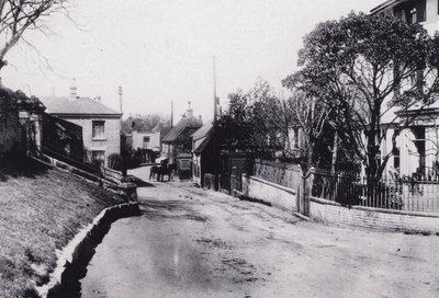 セント・マーガレッツ・ベイ（ケント州）。St Margarets at Cliffe (白黒写真) 作： English Photographer