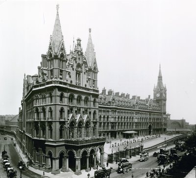 セントパンクラス駅; 1899年4月の写真 作： English Photographer