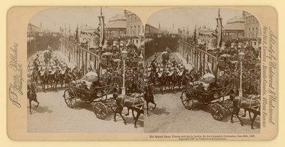 ビクトリア女王のダイヤモンドジュビリーの立体印刷 作： English Photographer