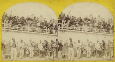 ブライトンビーチの立体画像 作： English Photographer