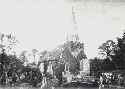 Stoke Poges Church（モノクロ写真 作： English Photographer