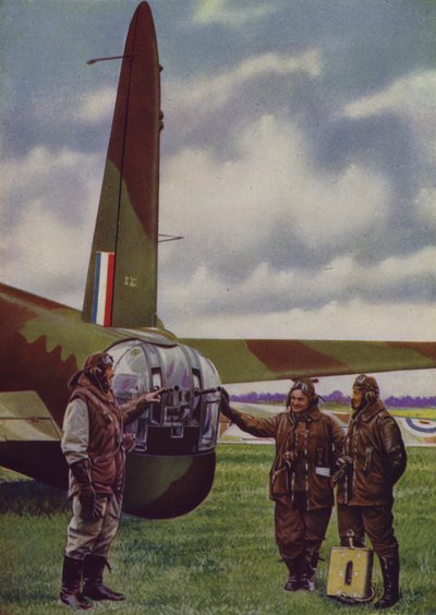 イギリスのヴィッカース・ウェリントン中型爆撃機の尾部銃塔（写真 作： English Photographer