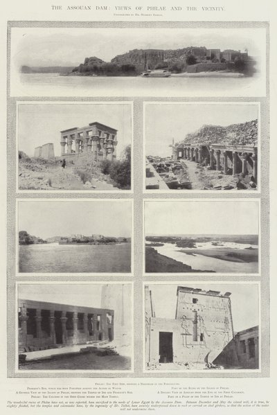 アスソーアンダム、フィラエとその周辺の景色 作： English Photographer