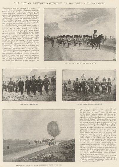 ウィルトシャーとバークシャーの秋の軍事作戦 作： English Photographer