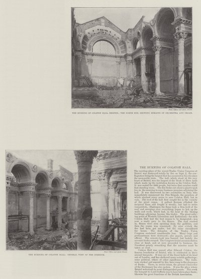 コルストンホールのバーニング 作： English Photographer