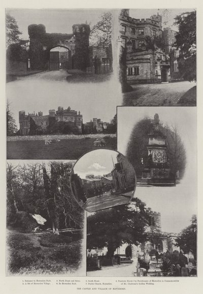 ハワーデンの城と村 作： English Photographer