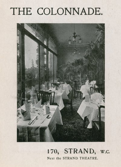 コロネード、170ストランド 作： English Photographer