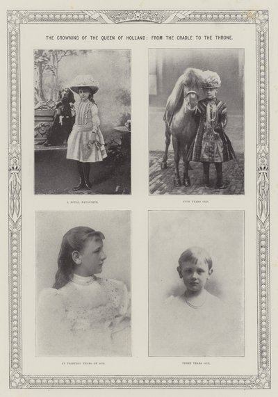 クレードルから王座までのオランダの女王の戴冠 作： English Photographer