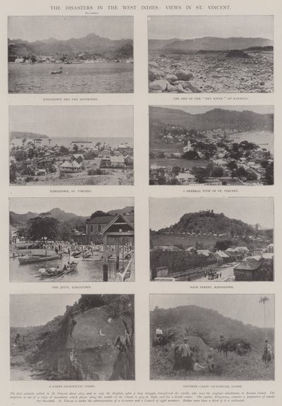 西インド諸島の災害、セントビンセントの見解 作： English Photographer