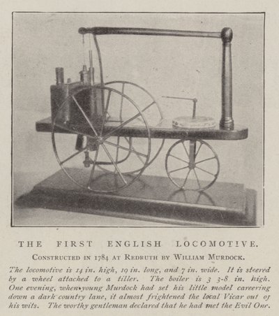 最初のイギリスの機関車 作： English Photographer