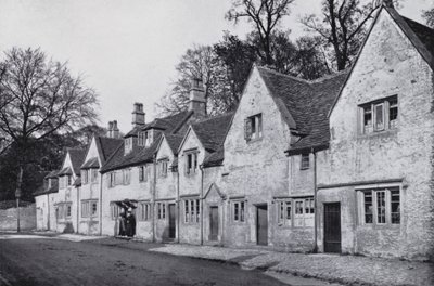 The Flemish Houses, Corsham (bw/写真) 作： English Photographer