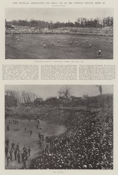 4月20日、クリスタルパレスでのサッカー協会カップ決勝戦 作： English Photographer