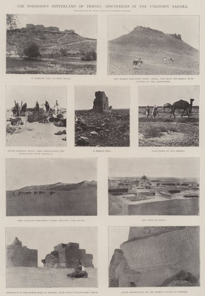 トリポリの禁断の内陸、未知のサハラでの発見 作： English Photographer