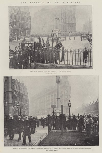 グラッドストーン氏の葬儀 作： English Photographer