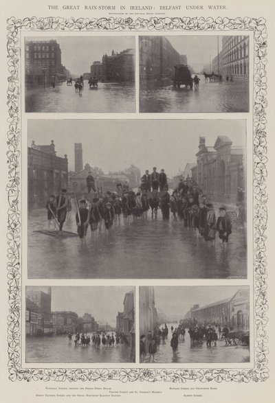 アイルランドの大雨、ベルファスト 作： English Photographer