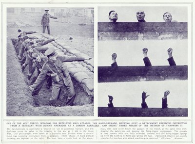 1939年11月22日に発行されたThe Illustrated War Newsの手榴弾 作： English Photographer