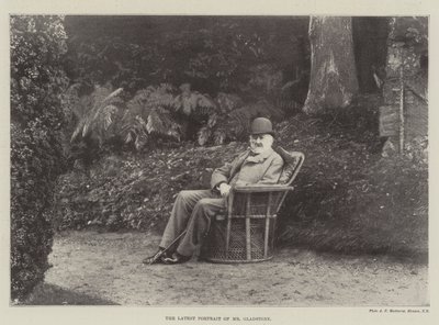 グラッドストーン氏の最新の肖像 作： English Photographer
