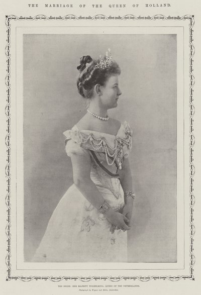 オランダの女王の結婚 作： English Photographer