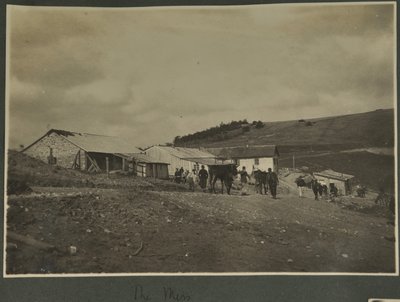 1915年にヴォージュに設置されたサウンドレンジングトレーニングステーションにある混乱 作： English Photographer