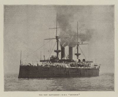 新しい戦艦、HMSリベンジ 作： English Photographer