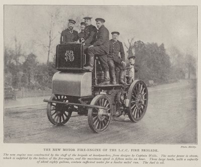 LCC消防隊の新しいモーター消防車 作： English Photographer