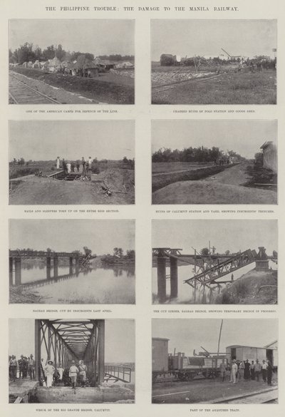 フィリピンのトラブル、マニラ鉄道の被害 作： English Photographer