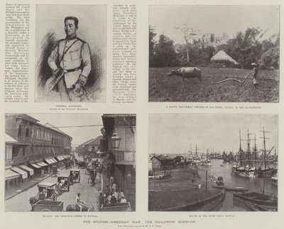 米西戦争、フィリピン問題 作： English Photographer