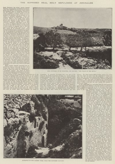 エルサレムの想定される真の聖墳墓 作： English Photographer