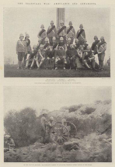 トランスバール戦争、救急車、兵器 作： English Photographer