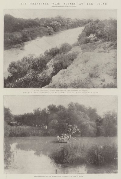 トランスバール戦争、最前線のシーン 作： English Photographer