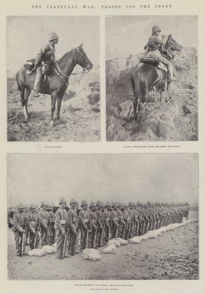 トランスバール戦争、前線部隊 作： English Photographer