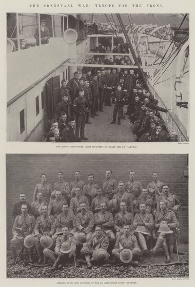 トランスバール戦争、前線部隊 作： English Photographer