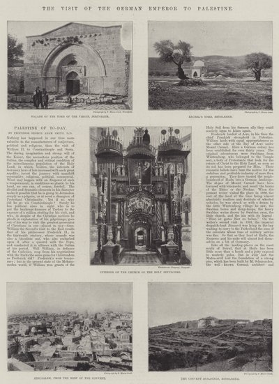 ドイツ皇帝のパレスチナ訪問 作： English Photographer