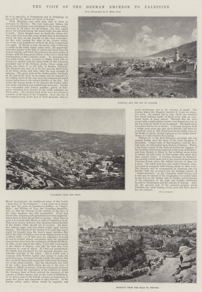 ドイツ皇帝のパレスチナ訪問 作： English Photographer