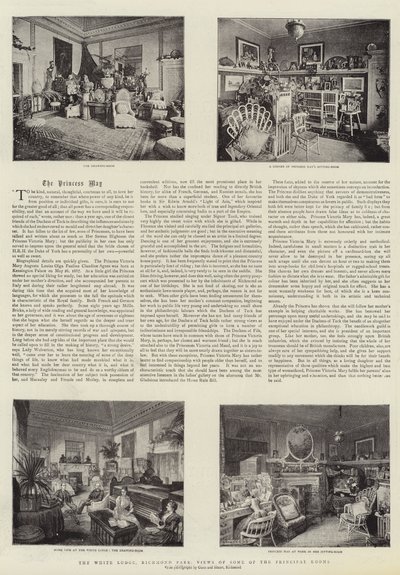 リッチモンドパークのホワイトロッジ 作： English Photographer