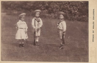 プリンスオブウェールズのエドワードの子供たち 作： English Photographer