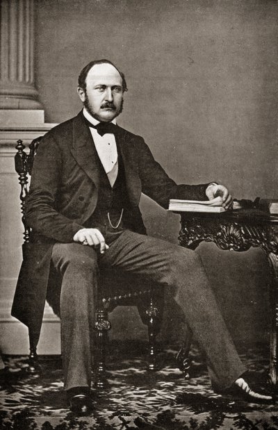 HRHプリンスアルバートの最後の肖像画（1819-65） 作： English Photographer