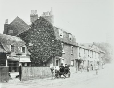 ホッテンジー、トッテナムレーン：正面図、1890年頃 作： English Photographer