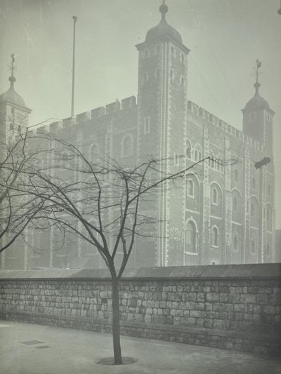 ロンドン塔、タワーヒル：ホワイトタワー、1899 作： English Photographer