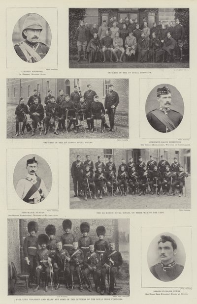 第二次ボーア戦争の軍隊 作： English Photographer