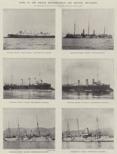 フランスの地中海と海軍中隊の種類 作： English Photographer